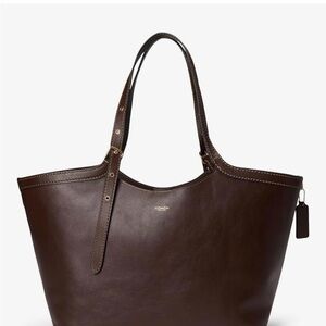 *NWT*Coach Gramercy Brown Leather Tote Bag